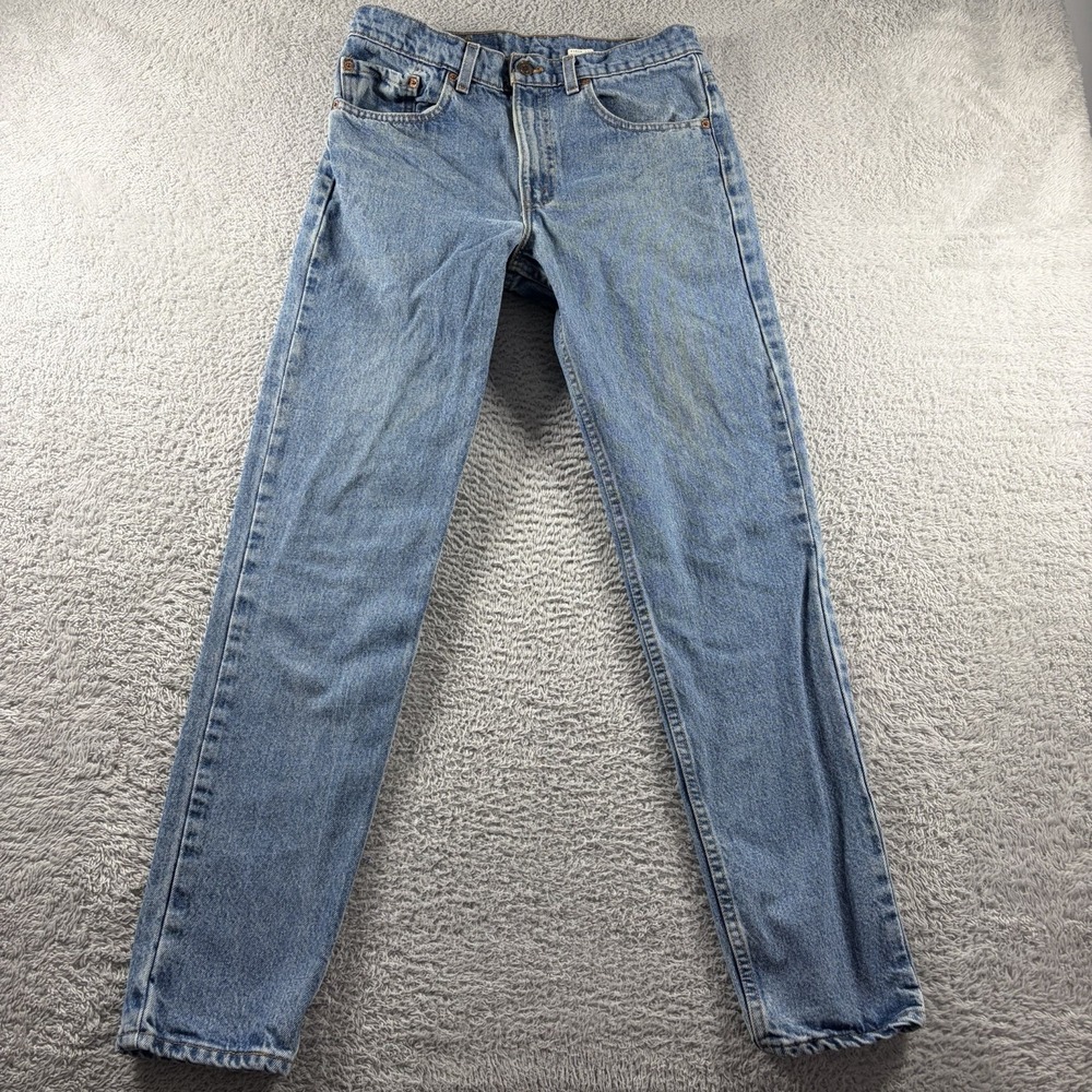 VINTAGE Levi 512 Jeans Mens 32x32 (Fits 30x30)‎ Distress  Made in USA